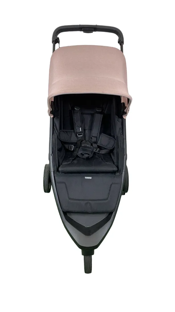 Thule Spring Stroller, 2024, Black, Misty Rose