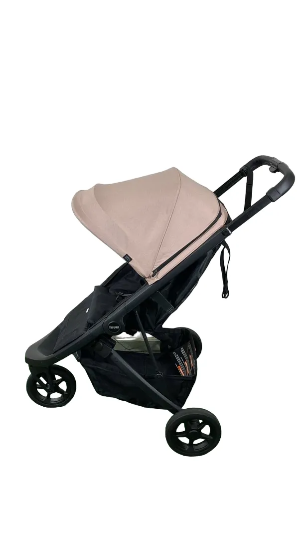 Thule Spring Stroller, 2024, Black, Misty Rose