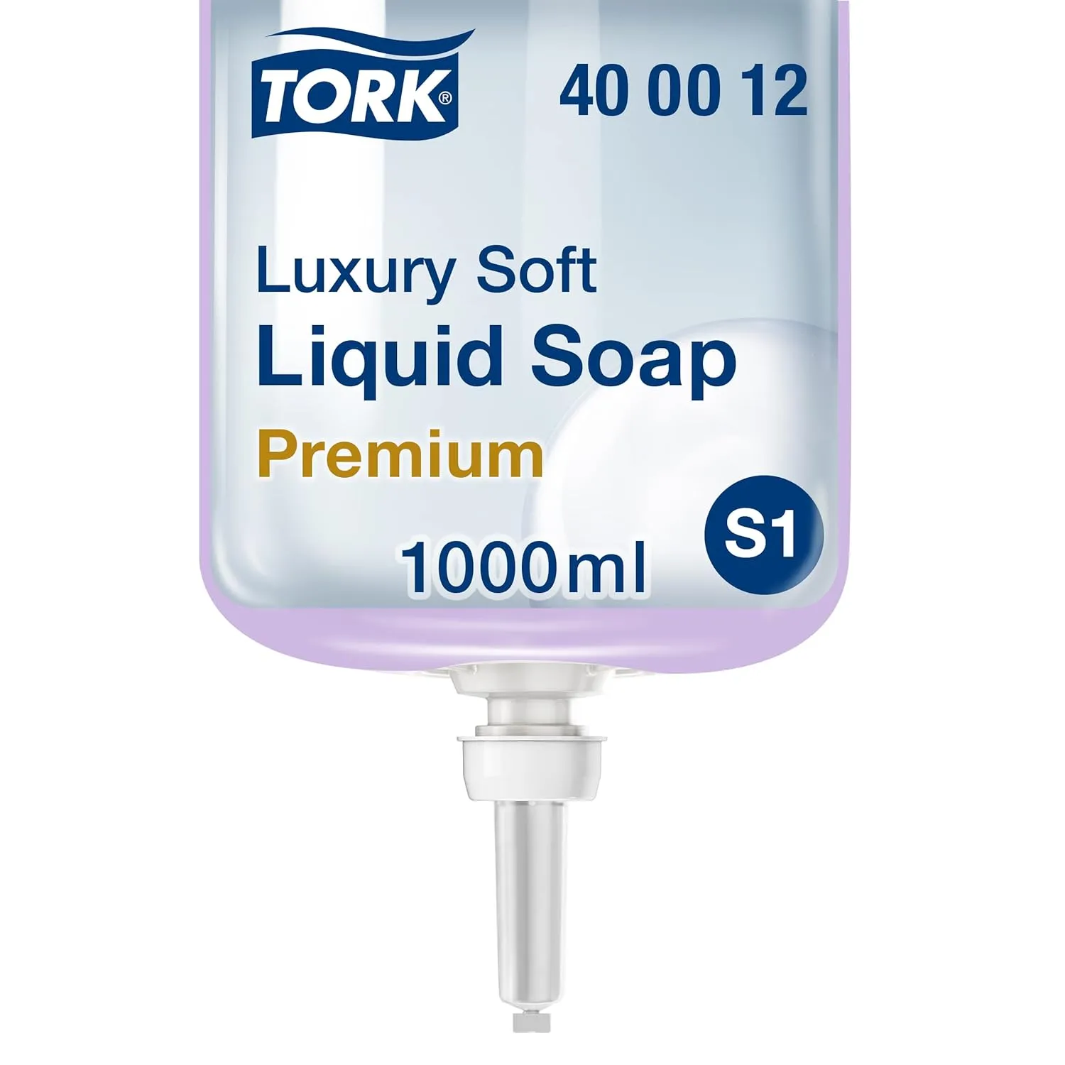 Tork Luxury Soft Liquid Soap S1, Soft Rose, 1 bottle, 33.815 oz, Premium quality, 400012
