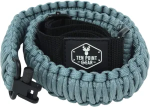 Traditional Sling 2 Points 550 Paracord | Adjustable w/Swivels and Clips | Outdoors and Hunting Use | Multiple Color Options | Many Survival Uses