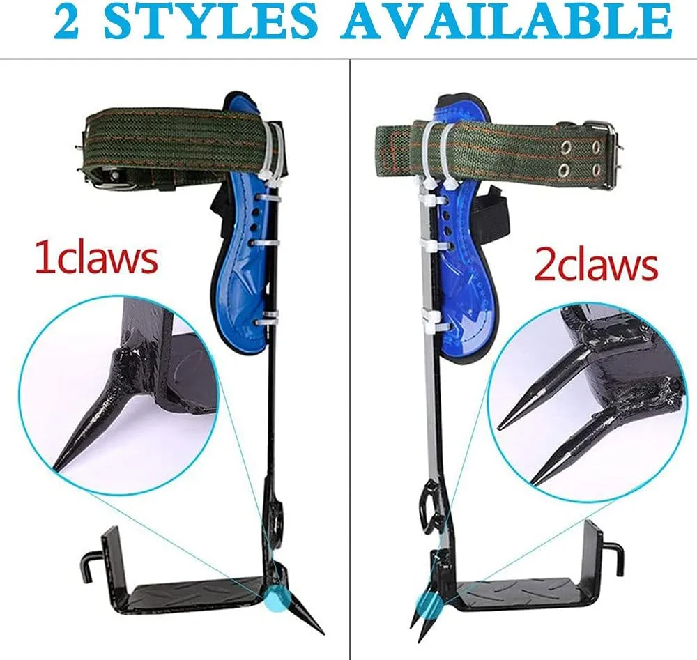 Tree Climbing Kit,Tree Climbing Spike,Boot Spikes for Tree Climbing for Hunting Observation,Picking Fruit,Jungle Survival.,2claws