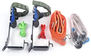 Tree Climbing Spikes, Tree Climbing Tool 220.46 lbs Tree Climbing Gear Safe and Reliable Tree Climbing Kit for Tree Climbing, Fruit Picking