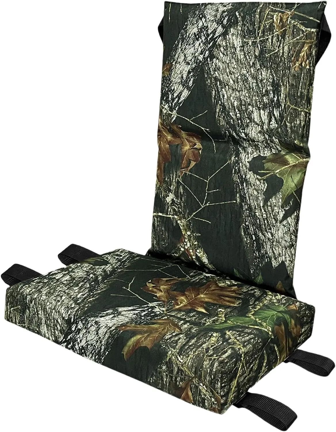 Tree Stand Seat Replacement, Adjustable Treestand Seats for Hunting, Oxford Cloth Waterproof Tree Stand Cushion with Backrest, Portable Stadium Seats with Adjustable Release Buckles