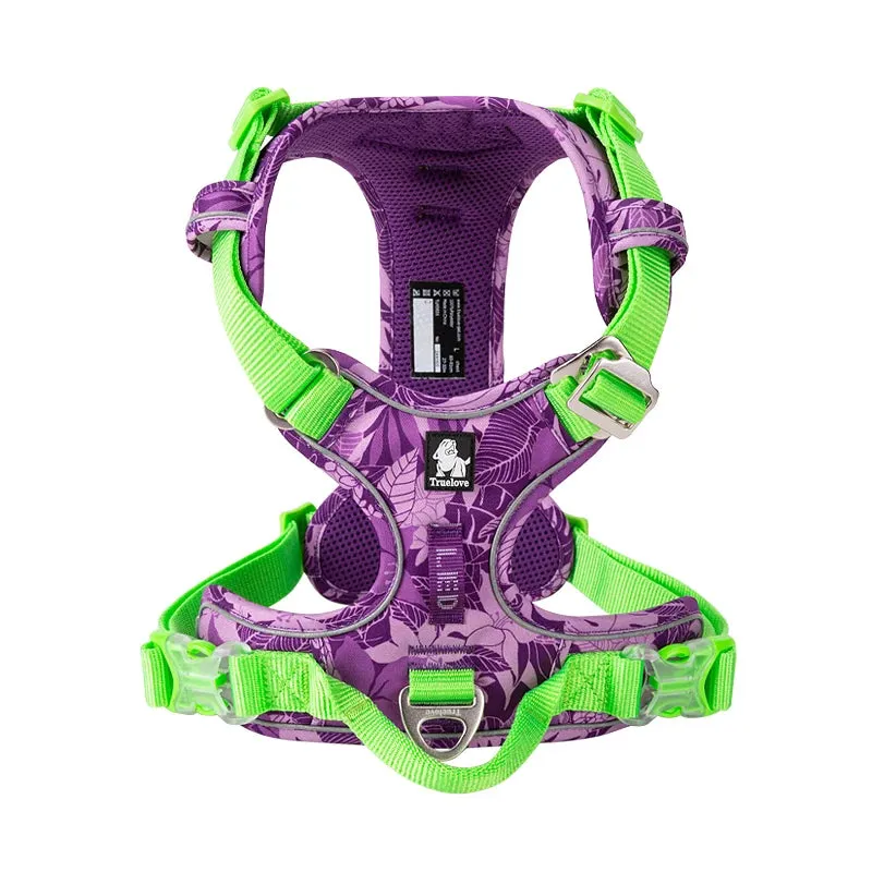 Truelove Pet Camouflage Reflective Dog Harness TLH5653 - Explosion-proof, Upgraded, and Adjustable
