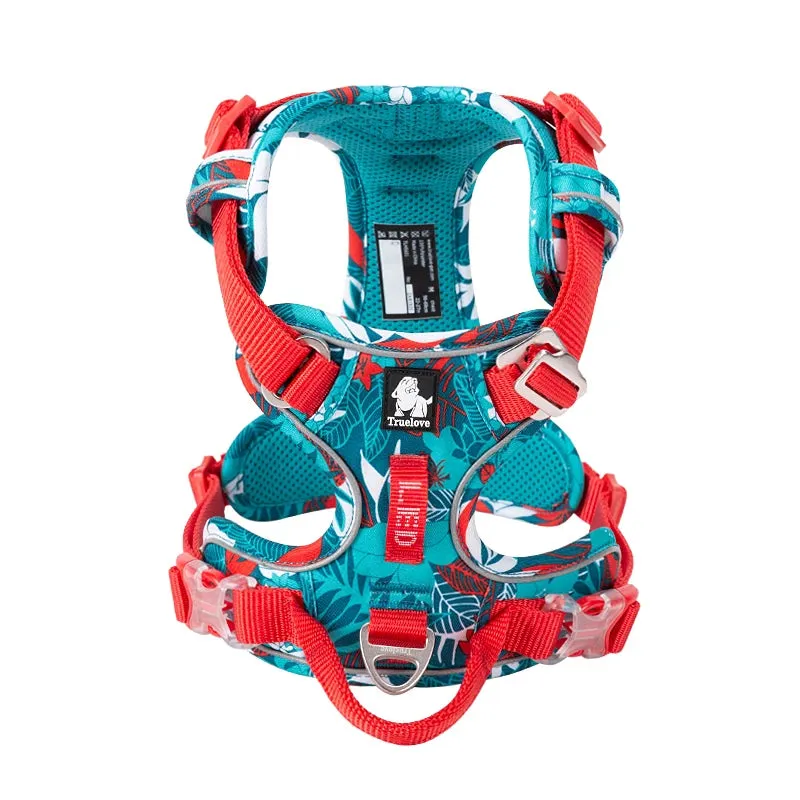Truelove Pet Camouflage Reflective Dog Harness TLH5653 - Explosion-proof, Upgraded, and Adjustable