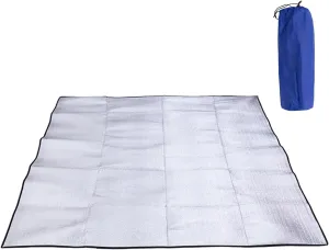 Ultralight Waterproof Camping Mat Picnic Blanket Beach Mattress Sleeping Pad Aluminum Foil EVA Foam Mat Tent Sleeping Mattress