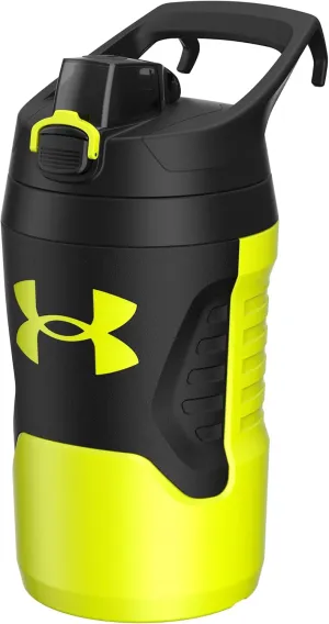 Under Armour 32 oz Insulated Water Bottles - Sports Water Jug with Handle, Fence Hook, Leak Resistant for Baseball, Football & More, 32 oz Water Bottles, Sports Water Bottle Insulated