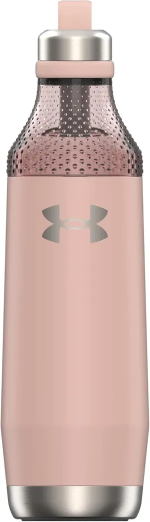 Under Armour Infinity 22oz Water Bottle. Twist-Off Top for Ice and Protein Shake. Shatter and Odor Resistant. Stainless Steel.