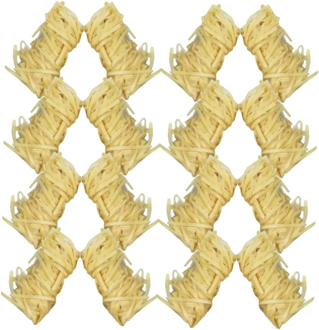 UPKOCH 50Pcs Quick Natural Fire Starters Easy to Use Lighters for Outdoor Cooking Camping BBQ Fire Pits Reliable Performance for All Your Adventures