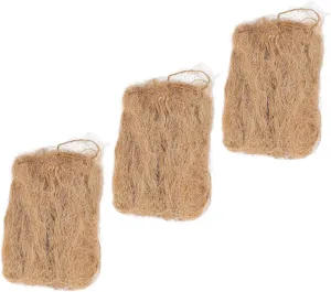 UPKOCH 5sets Professional Jute Fire Starters Durable Flame Starting Tools for Camping BBQ Outdoor Activities Weather Resistant Fire Accessories for Instant Combustion 3pcs*5