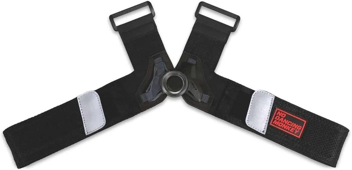 USWE Frontstrap NDM1 Replacement Strap Kit for NDM 1.0/1.2 Hydration Packs (Black, Adjustable, Polyester)