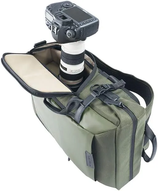 VANGUARD VEO SELECT41 GR Backpack/Shoulder Bag for DSLR, Mirrorless/CSC Camera or Drone, Green