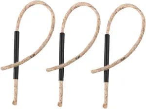 VANZACK 30pcs Survival Wick Cord Efficient Fire Starter Ropes for Camping Outdoor Matchstick Tool Handle Heat Dissipating Easy to Control Flame
