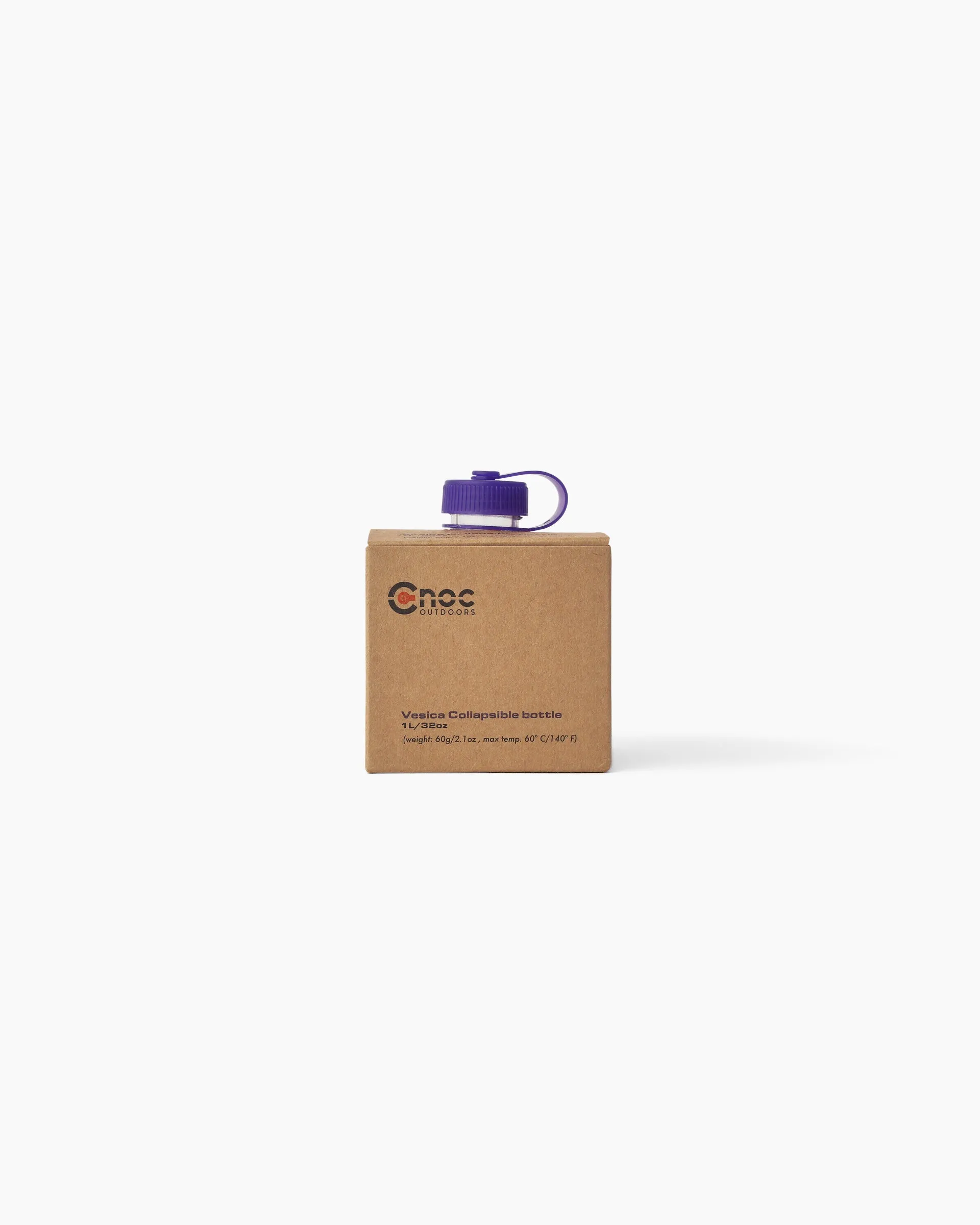 Vesica Collapsible Bottle 1L (28mm) Purple