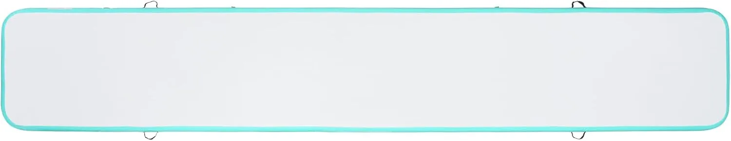 VEVOR Gymnastics Air Mat, Inflatable Track with Electric Pump, Training Mats for Home Use/Gym/Yoga/Cheerleading/Beach/Park/Water