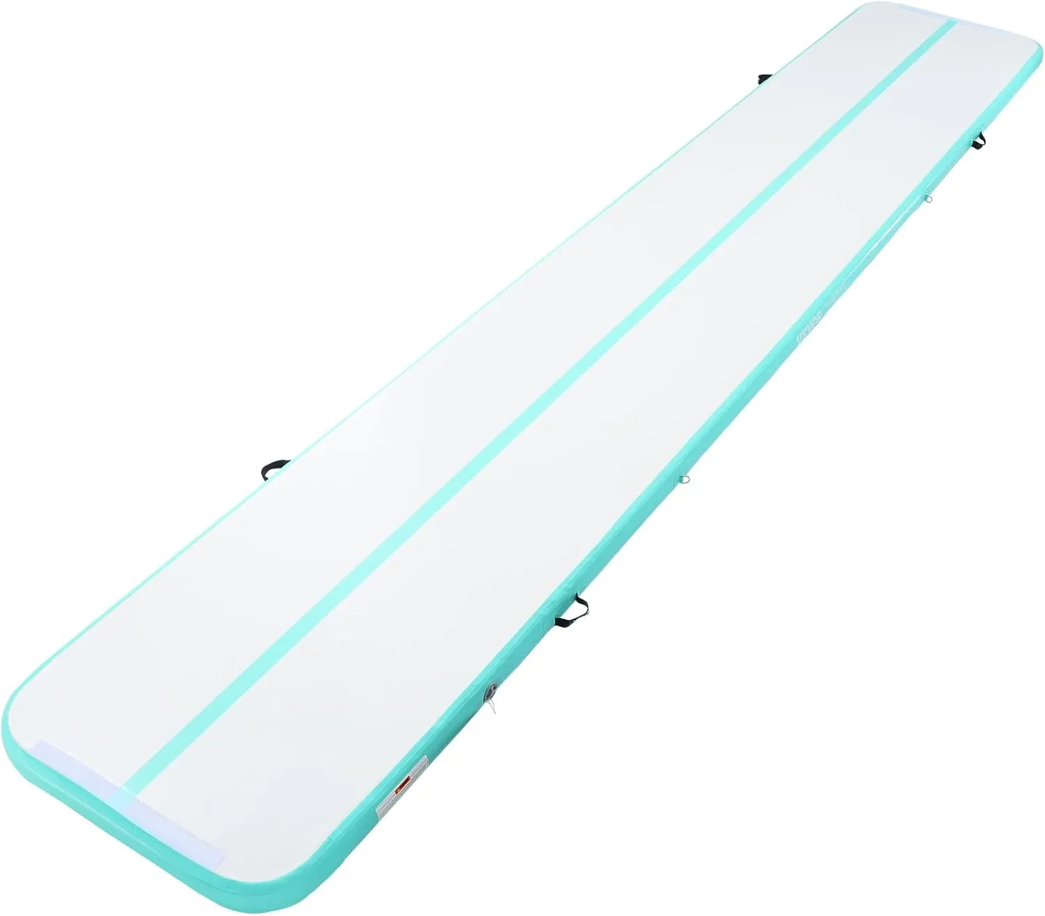 VEVOR Gymnastics Air Mat, Inflatable Track with Electric Pump, Training Mats for Home Use/Gym/Yoga/Cheerleading/Beach/Park/Water