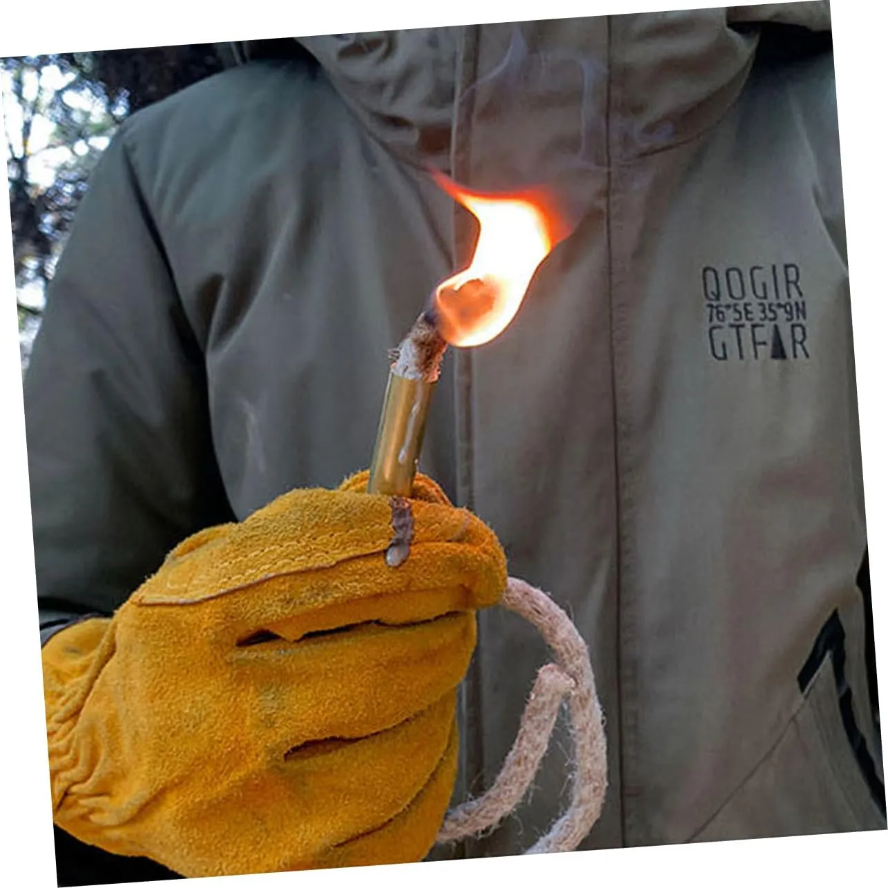 VICASKY Fire Starter Camping Survival Wick Rope