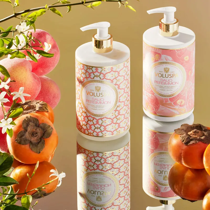 Voluspa Saijo Persimmon Hand Lotion And Soap