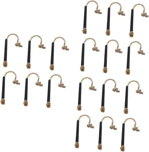 Wax-Soaked Kindling Cord Torch Jet Fire Pit Adventure Pipe Fire Rod Blower Inflatables Fat Rope Stick