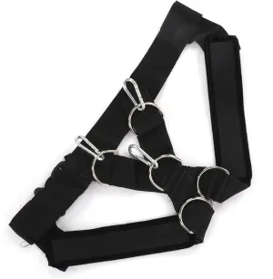 Weight Bearing Shoulder Strap Sled Harness for Training and Workouts Combination Fitness Products