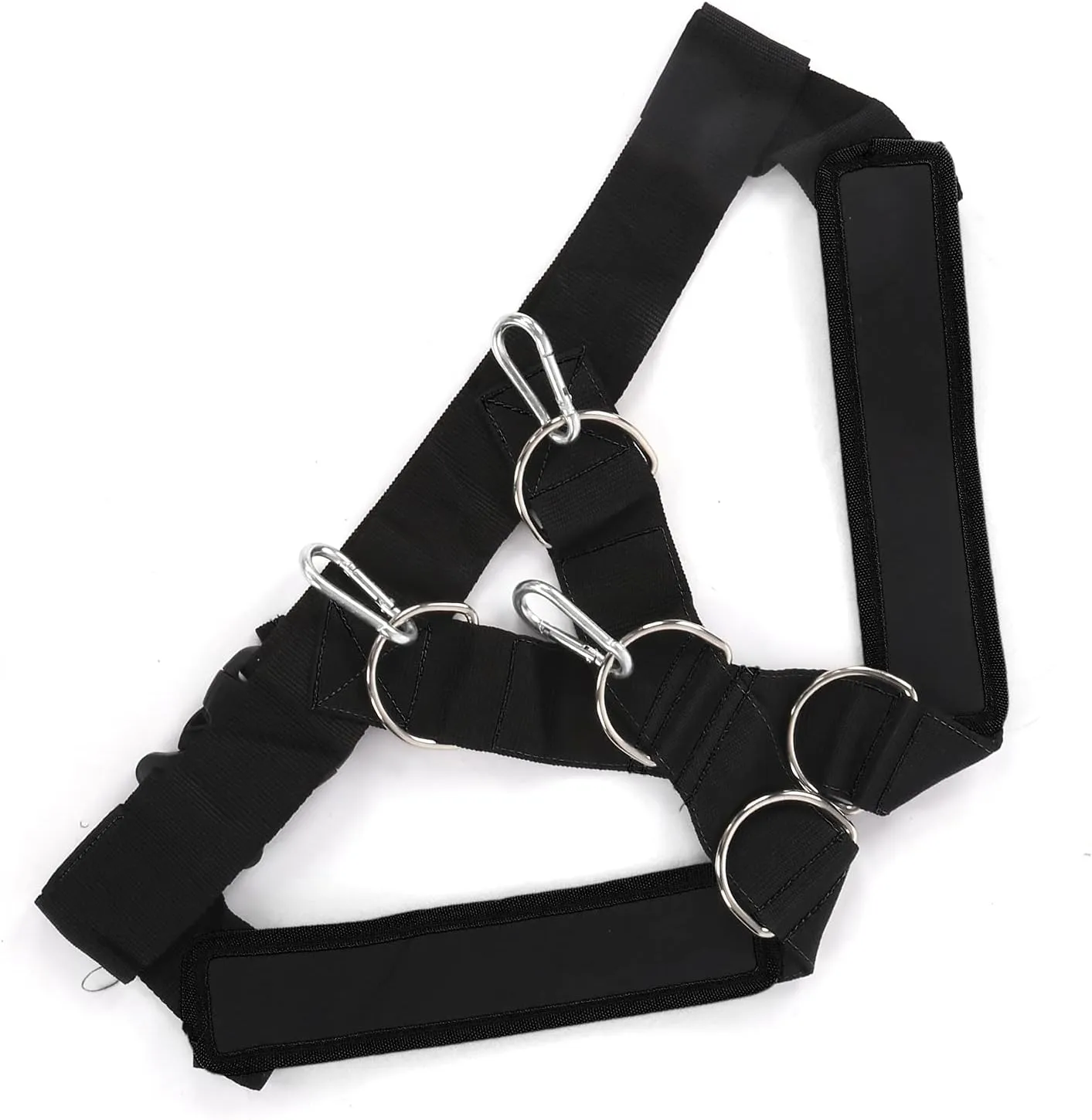 Weight Bearing Shoulder Strap Sled Harness for Training and Workouts Combination Fitness Products