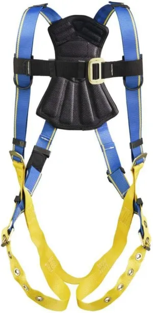 Werner H212002 Blue Armor 1000 Standard (1 D Ring) Harness Tongue Buckle Legs (M/L), 1per Pack