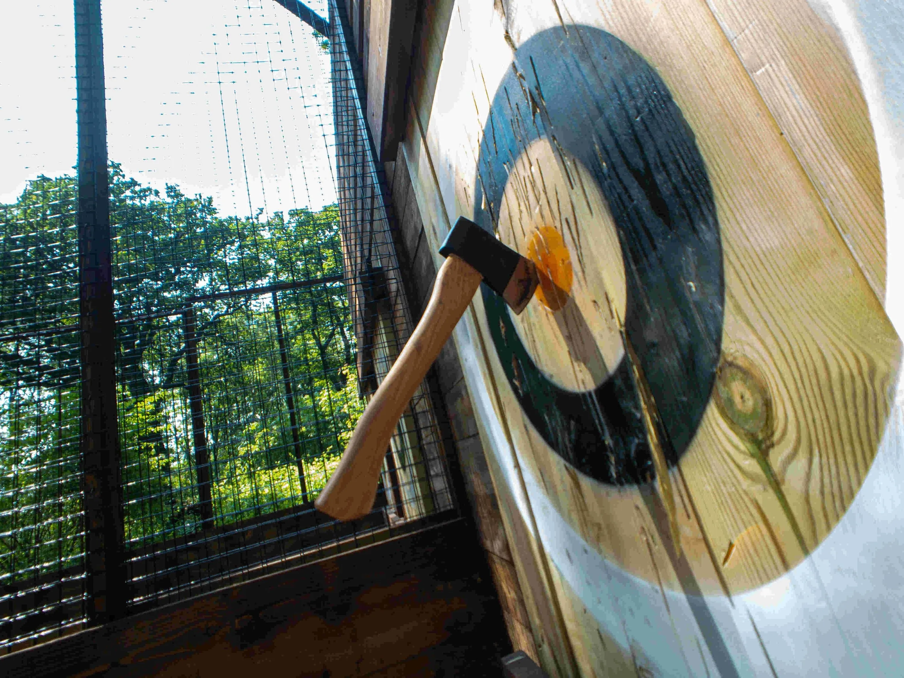 Williamsburg Outdoor Axe Throwing with Go Ape