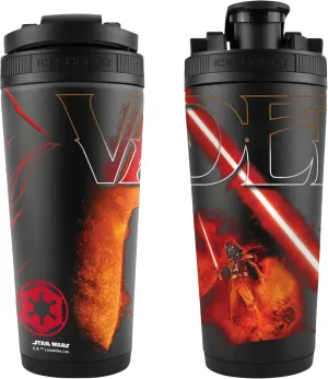 WinCraft 26oz 4D Stainless Steel Ice Shaker Star Wars Original Trilogy Vader Fire