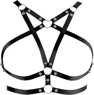 Women's Body Cage Breast Harness Belts Hollow Out Bra Strappy Plus Size Lingerie New Punk Gothic Rave Charm Tops Bras