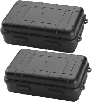 YARNOW 2pcs Box Container Shockproof Field Boxes Field Accessory Decorative Survival Cases Survival Cases for Outdoor Survival Supplies Survival Device Case Survival Supply