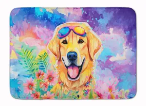 Yellow Labrador Hippie Dawg Memory Foam Kitchen Mat