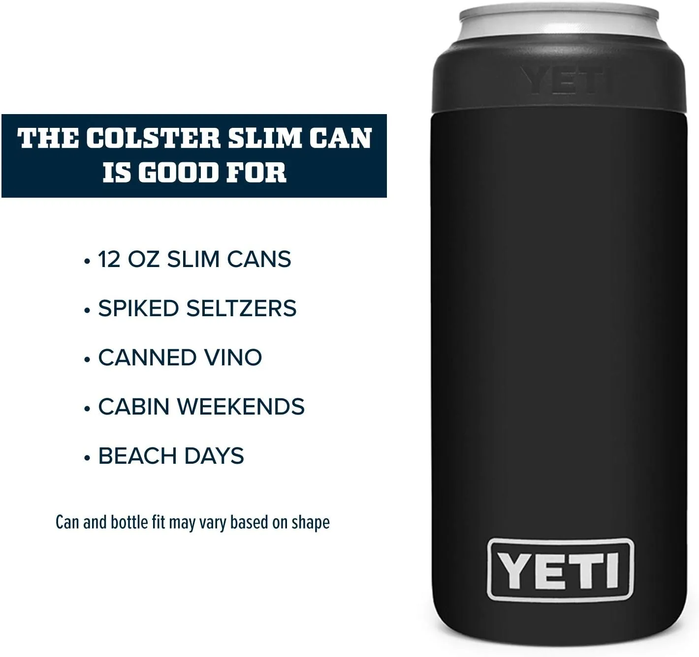 YETI Rambler 12 oz. Colster Slim Can Insulator for the Slim Hard Seltzer Cans