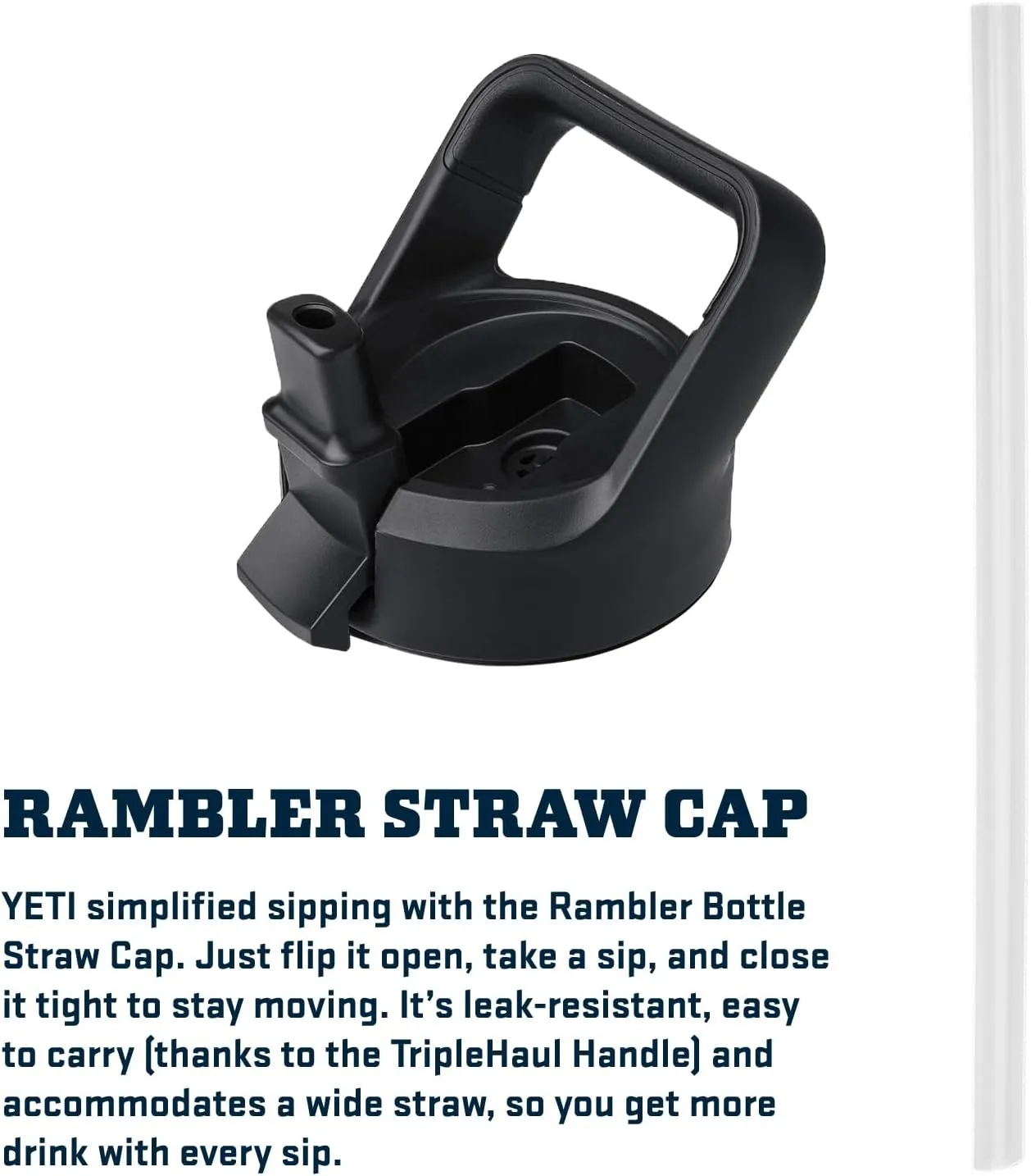 Yeti Rambler 18 oz Bottle, Vacuum Insulated, Stainless Steel with Straw Cap, King Crab