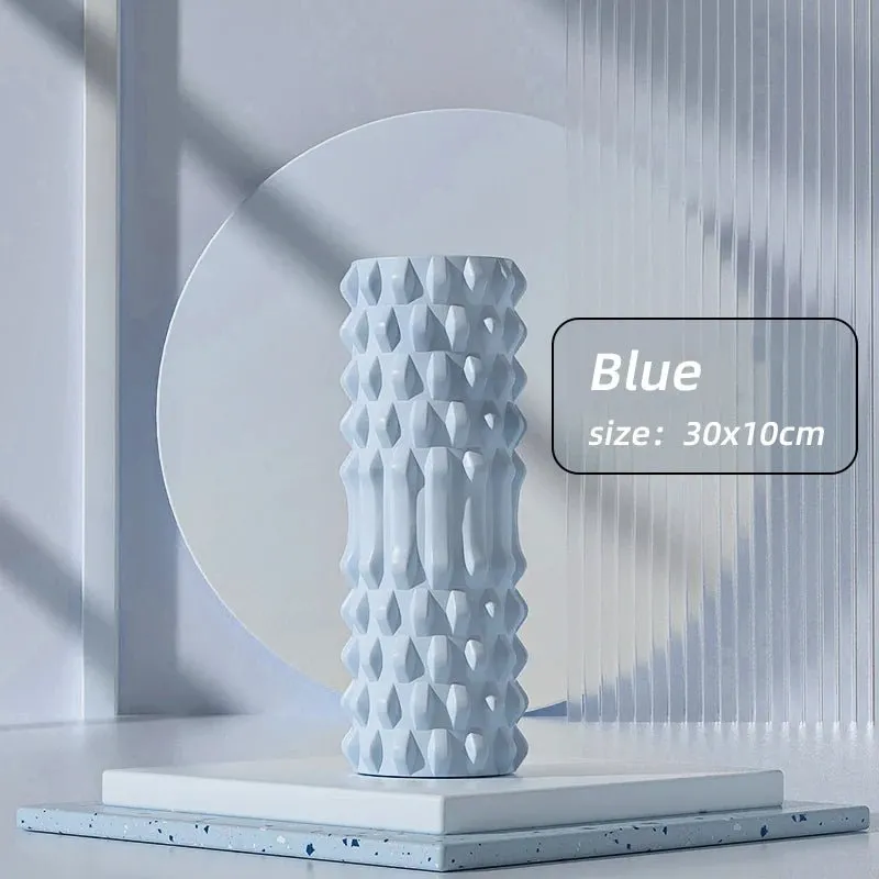 Yoga Foam Roller – Relieve Back Pain, Soothe Muscles, and Enhance Recovery with This EVA Massage Roller for Yoga, Pilates, and Self-Care Workouts
