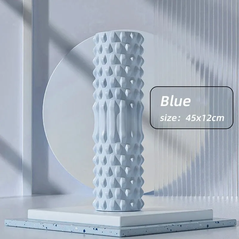 Yoga Foam Roller – Relieve Back Pain, Soothe Muscles, and Enhance Recovery with This EVA Massage Roller for Yoga, Pilates, and Self-Care Workouts