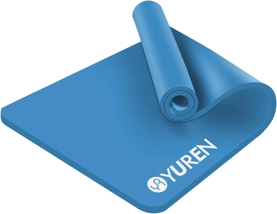 Yoga Mat Thick Wide Yoga Mats for Women Men Large Exercise Mat 78"x35" 1/2 Inch Workout Mat for Home Gym, with Carrying Yoga Bag