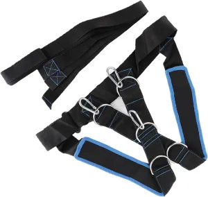 YOUTHINK Sled Shoulder Harness, Band Belt Sports Equipment mini exercise band youth belt gym strap for Speed Strength Training pulling fitness