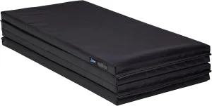 Z Athletic Folding Mat for Gymnastics, Tumbling, Cheerleading, and More, 4 Ft x 8 Ft x 2 In