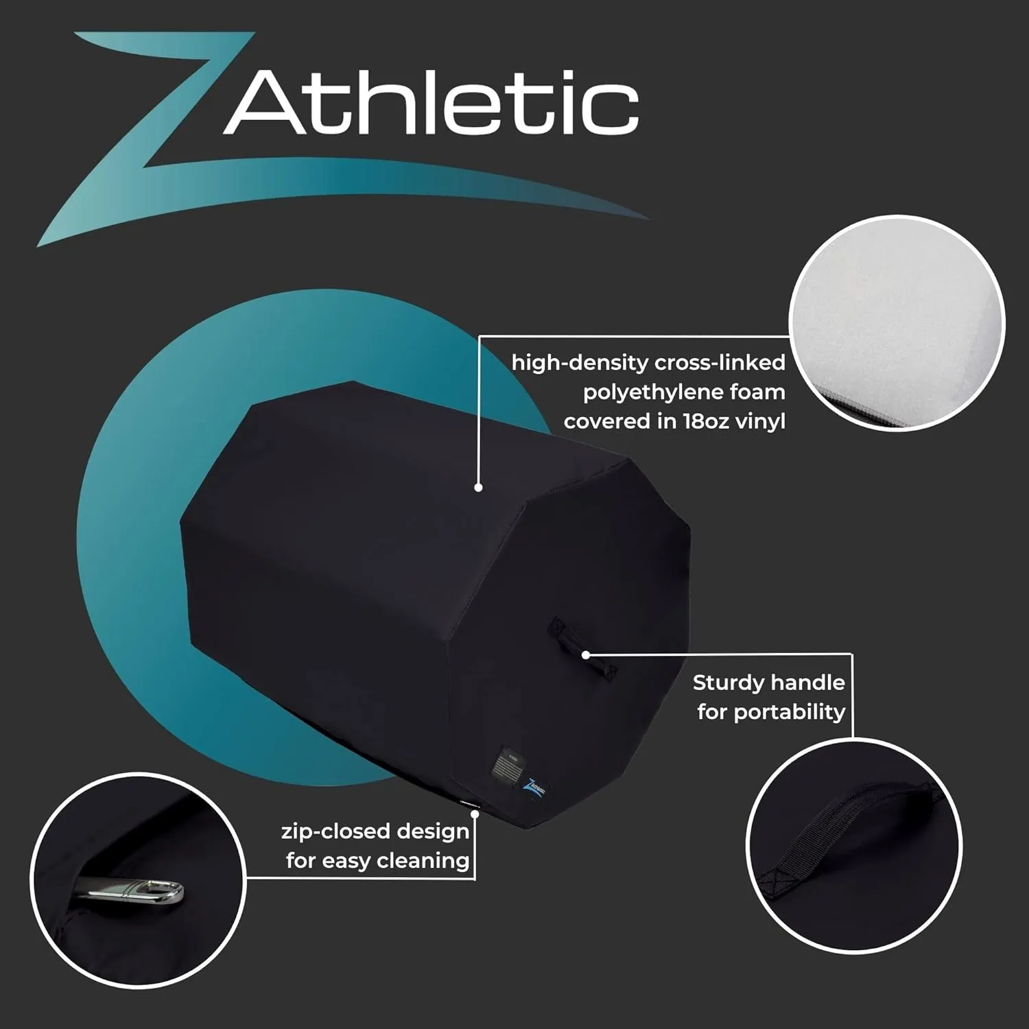 Z Athletic Octagon Mat for Gymnastics