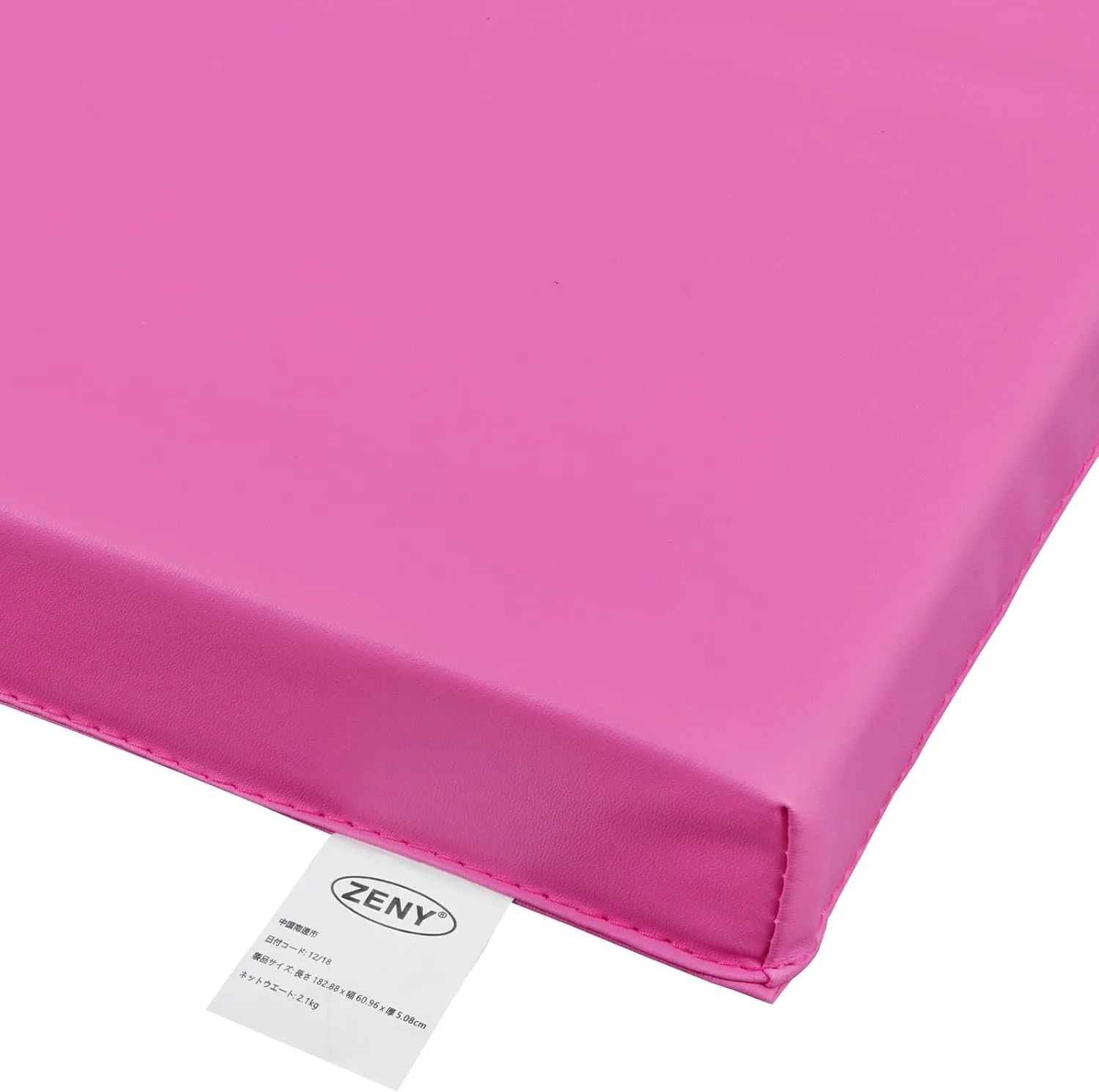 ZENY 2’’ Thick Tri-fold Folding Gym Exercise Mat Extra Thick Gymnastics Mat Tumbling Mat with Carrying Handles for Home Workout, Core Workouts, Stretching, MMA, Yoga