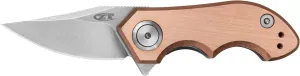 Zero Tolerance Knives SFO Frame Lock ZT 0022CU CPM-20CV Stainless and Solid Copper Pocket Knife